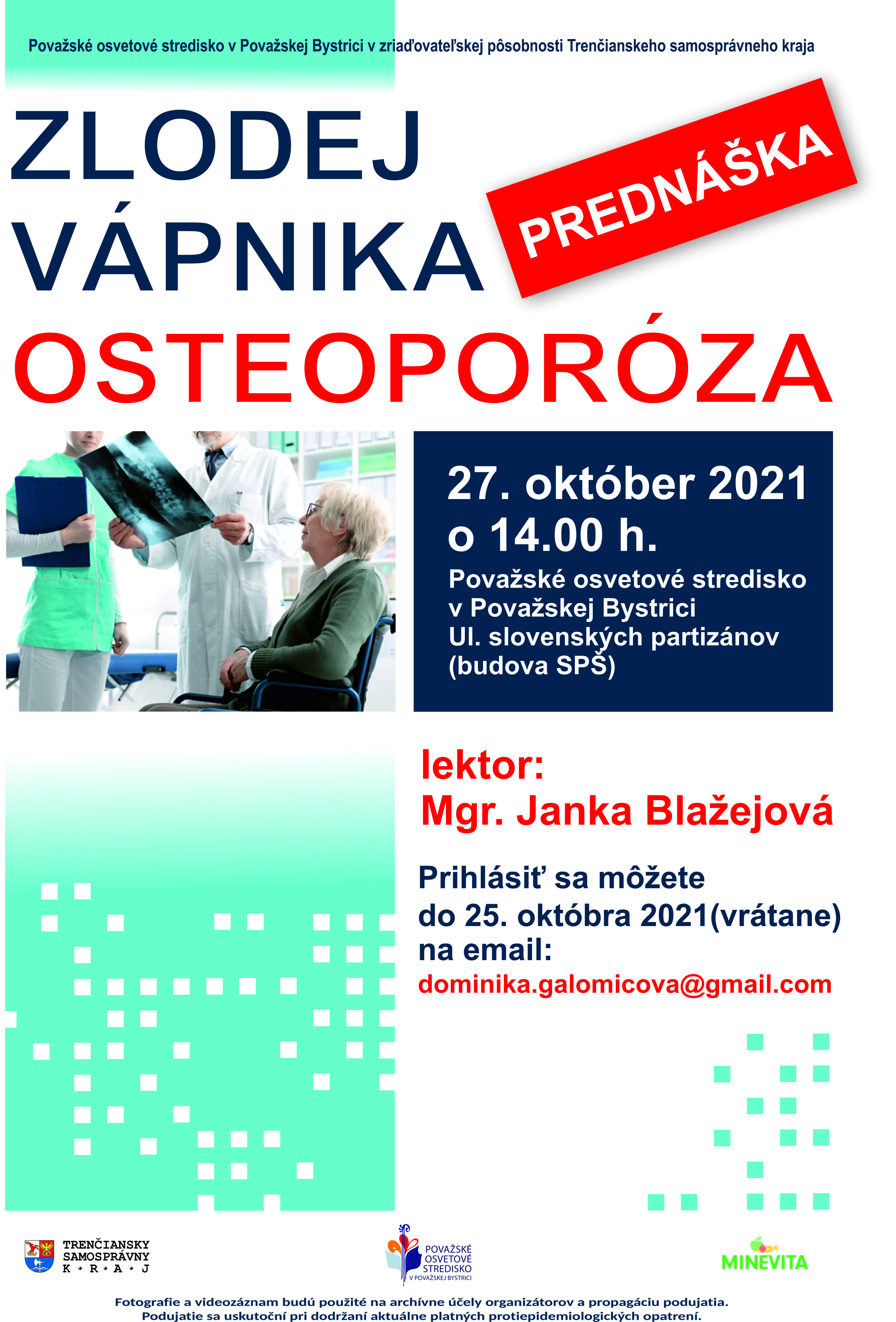 Prednáška - Osteoporóza