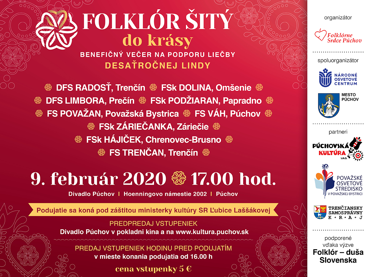 Folklór šitý do krásy - plagát
