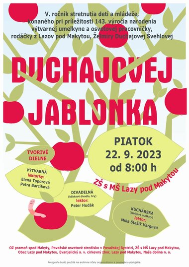 Duchajovej jablonka 2023