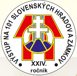 VÝSTUP NA 101 SLOVENSKÝCH HRADOV A ZÁMKOV,  XXIV. ročník