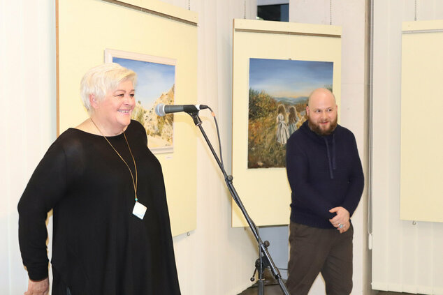 Anna hladká - hľadanie, 5.11.2024 - Hladanie - vernisaz 1 