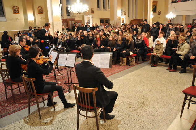 Novoročný koncert dychového orchestra  zuš - Dsc 9712