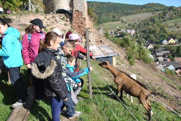 Výstup na 101 slovenských hradov a zámkov - Výstup na hrad LEDNICA (12)