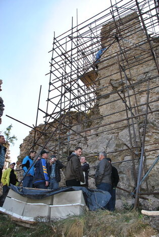 Výstup na 101 slovenských hradov a zámkov - Výstup na hrad LEDNICA (18)