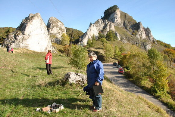 Výstup na 101 slovenských hradov a zámkov - výstup na hrad Vršatec2013 (32)