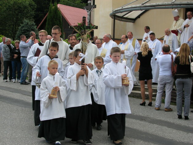 Posvätenie sochy l.š. gabriša, mojtín - Posvätenie sochy L.Š. Gabriša  (9)