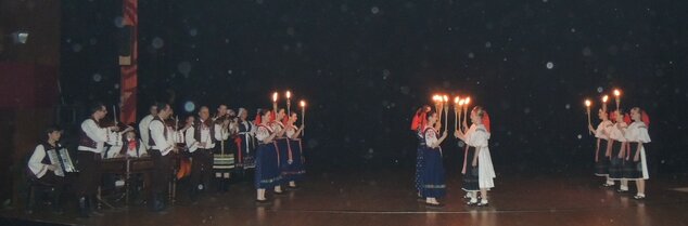Súťaž choreografií folklórnych kolektívov - FS Povazan, P. Bystrica