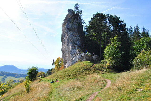 Výstup na 101 hradov slovenska - Vršatec (2)