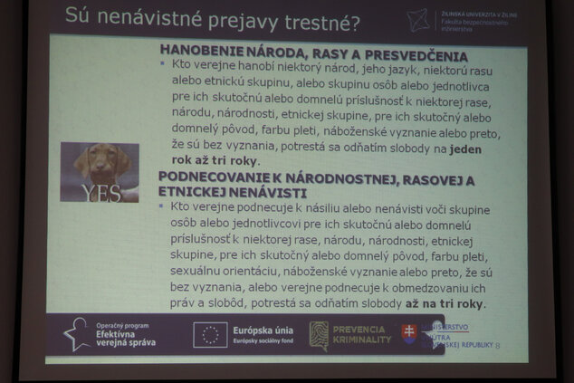 Nenávistné prejavy - prednáška - 6