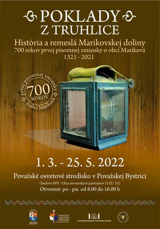 Poklady z truhlice - história a remeslá marikovskej doliny - Plagát Poklady z truhlice 2022