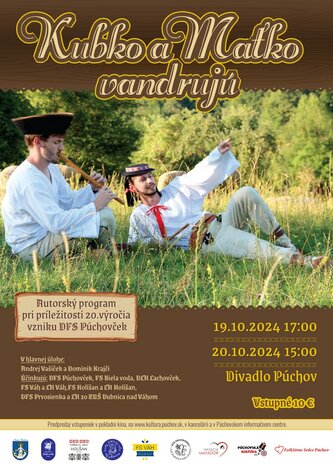 20. výročie dfs púchovček, kubko a maťko vandrujú - 1 Kubko a Maťko vandrujú, 20. výročie DFS Púchovček 2024  (1)