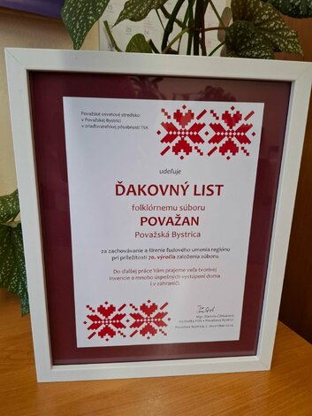 Folklórny súbor považan z považskej bystrice oslávil 70. výročie založenia súboru - 2 POVAZAN DAKOVNY 2024