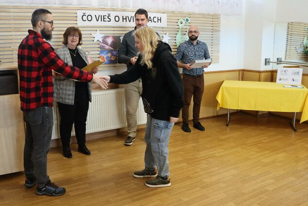Čo vieš o hviezdach? 2025 – vyhodnotenie regionálneho kola - Co vies o hviezdach 8 