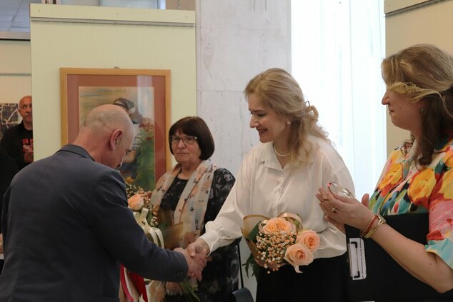 Vernisáž výstavy výber z tvorby - zlatica plešková a nadežda jakúbková - Img 1366