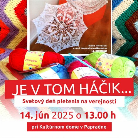 Je v tom háčik - 1 Svetový deň platenia Papradno 2025 zm