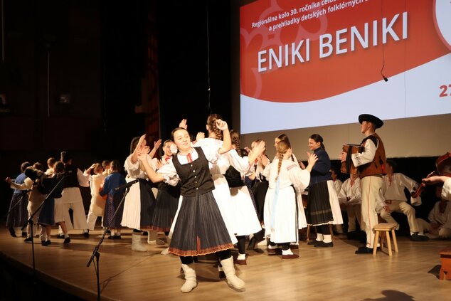 Morena, morena – výsledky regionálneho kola 30. ročníka celoštátnej postupovej súťaže a prehliadky detských folklórnych súborov eniki beniki - Eniki beniki reg morena pb mar 2025 56 zm