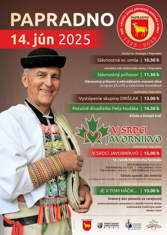 V srdci javorníkvo 2025 - 1 V srdci Javorníkvo Papradno 2025 zm