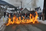 Fašiangy v okrese - Cerveny kamen tahanie vrby fasiang2013 14 