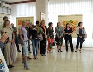Štvorlístok- vernisáž výstavy členiek klubu výtvarníkov arte relax - Dscn1801