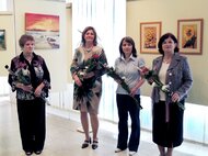Štvorlístok- vernisáž výstavy členiek klubu výtvarníkov arte relax - Dscn1814