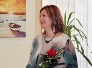 Štvorlístok- vernisáž výstavy členiek klubu výtvarníkov arte relax - Dscn1815
