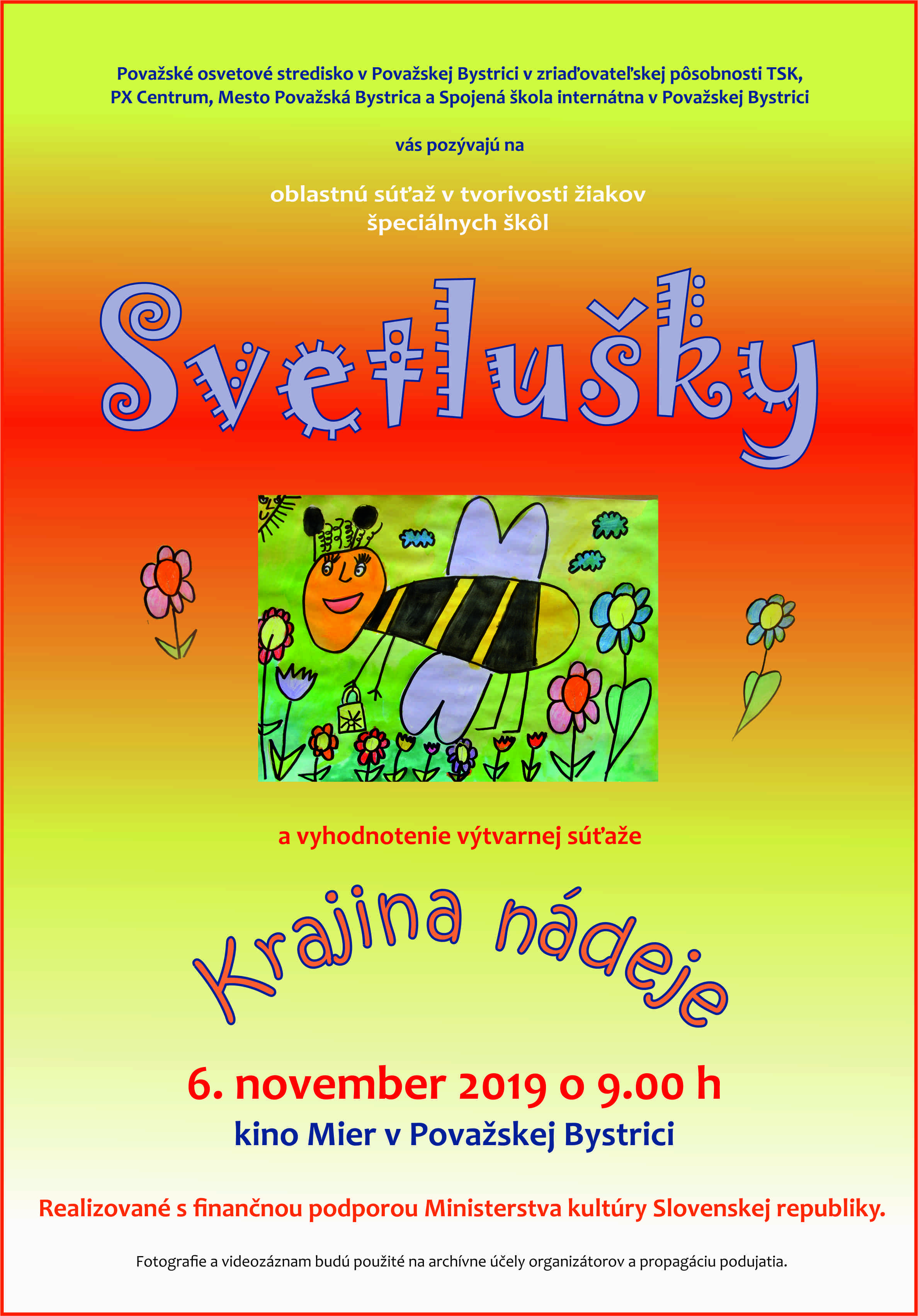 Svetlušky2019, plagát