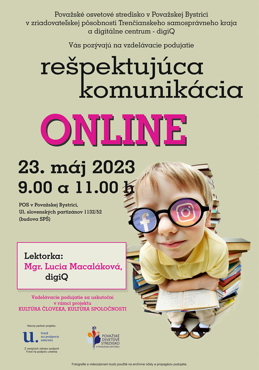 plagat podujatie respektujuca komunikacia